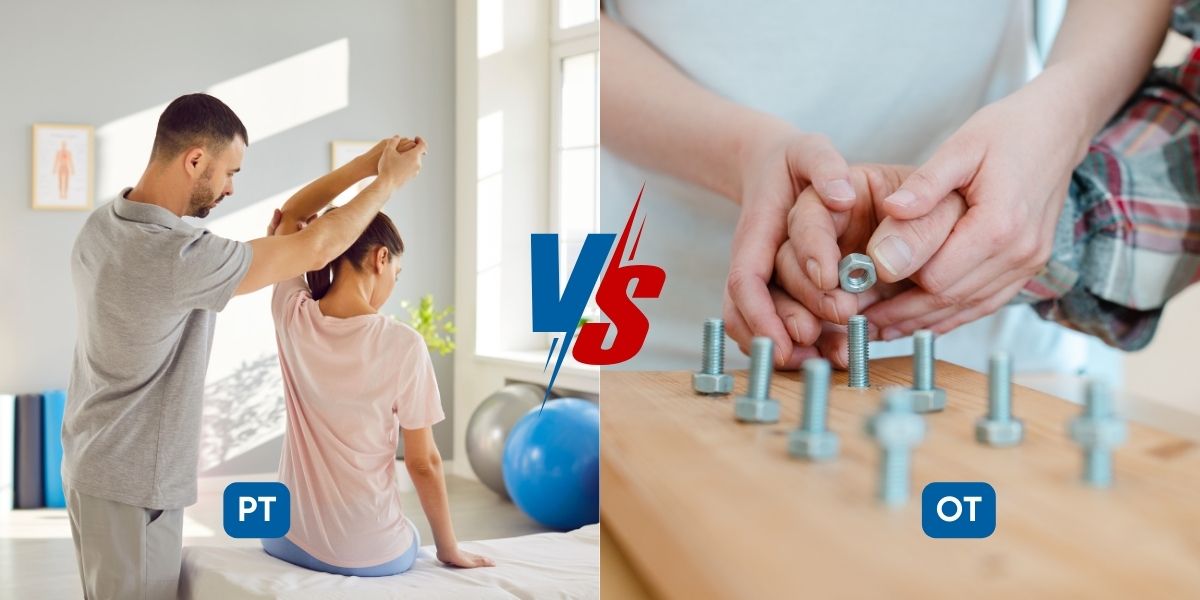 occupational therapist vs physical therapist