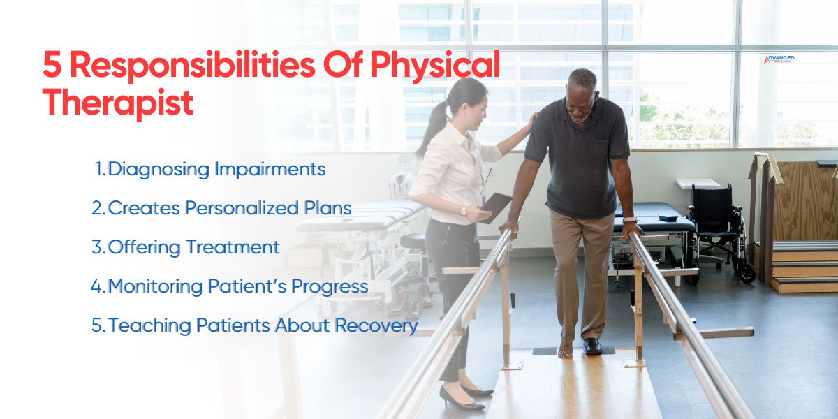role and responsibilities of physical therapist