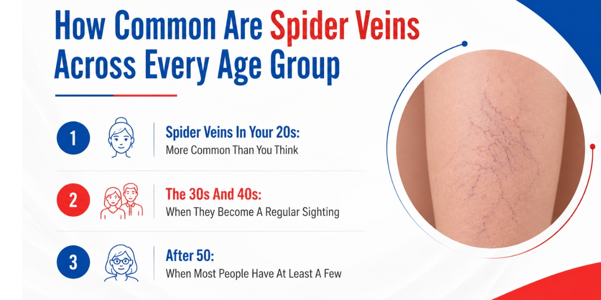 how common are spider veins in young adults